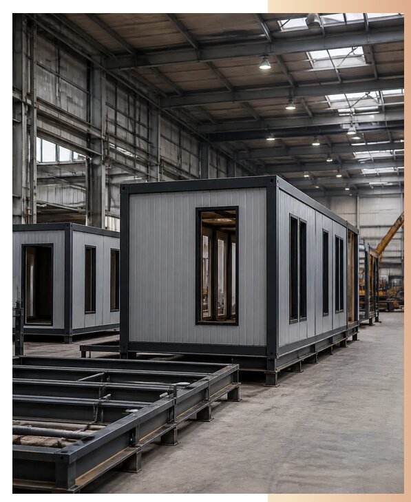 Изготовление модульных зданий в Амурске по цене от 36162 р. | БытовкаПрофи-Мрс